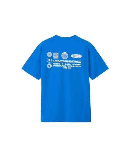 [}C]TVc S^S FD Globe Grid Cotton Tee (V[gX[utbVh/UEm[XEtFCXiTHE NORTH FACEj HB