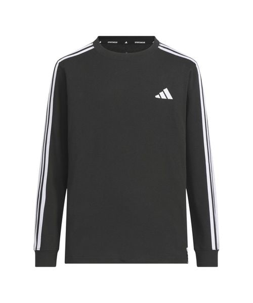 [�}���C]����T�V���c�i����T�j K ESS+ 3ST LS T�V���c/�A�f�B�_�X�iadidas�j �u���b�N