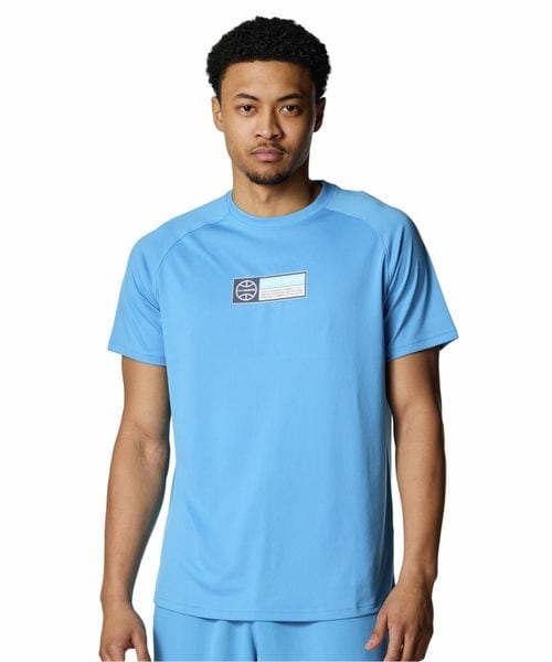 [}C]TVc UA Tech Logo Short Sleeve T-Shirt/A_[A[}[iUNDER ARMOUR j Ether Blue ^ ^