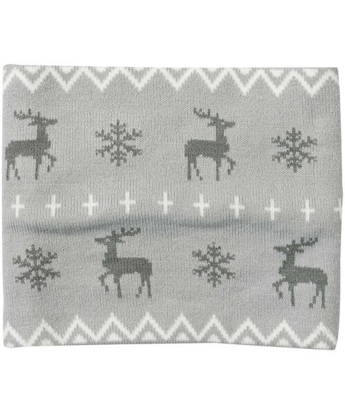 [}C]lbNEH[}[ WjAlbNEH[}[(JUNIOR NECK WARMER)/m[Xs[NiNORTHPEAKj GRAY