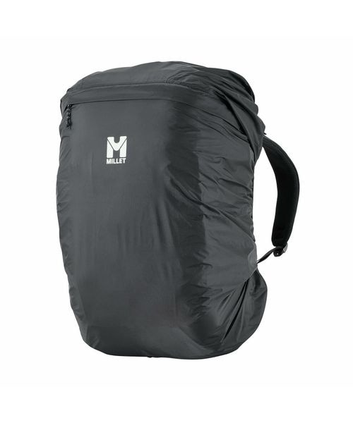 [}C]UbNJo[ ZIP RAIN COVER 30^40/~[iMILLETj BLACK | NOIR