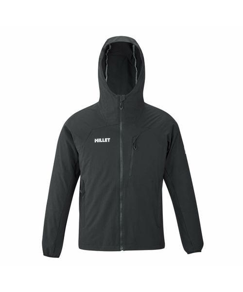 MILLET ブラックジャケットL美品 MILLET ブラックジャケットL美品