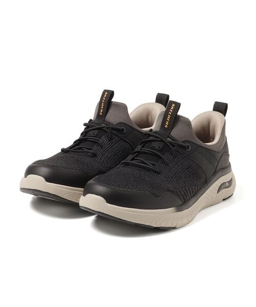 [}C]^EEH[LO ARCH FIT CROSSER-EMERIC/XPb`[YiSKECHERSj BLACK