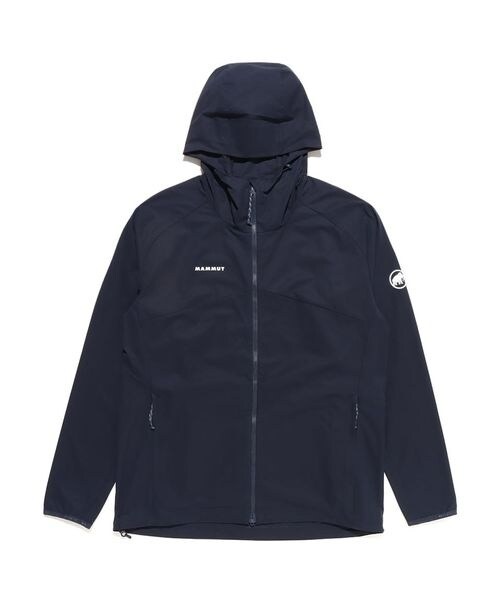 [}C]WPbg GRANITE SO Hooded Jacket AF Women/}[giMAMMUTj marine
