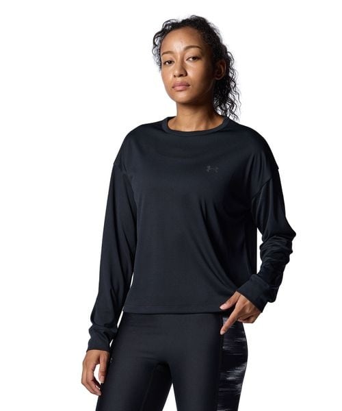 [}C]TVc F24 UA TECH LS/A_[A[}[iUNDER ARMOUR j Black ^ ^