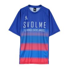 スボルメ(SVOLME)のプラクティスシャツ ボーダーFBTRトップ25SDGBLUE