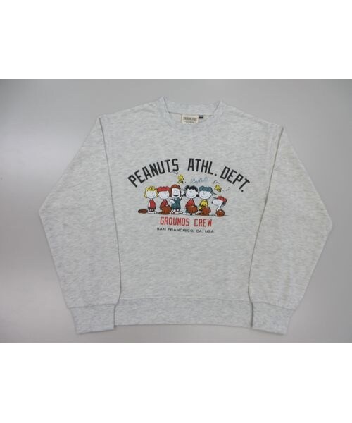 MEAN MACHINE AGE 別注PEANUTS VTG CREW スウェット CHARLIE