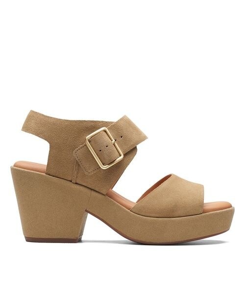 [}C]fB[X KIMMEIHI STRAP/N[NXiClarksj DARK SAND