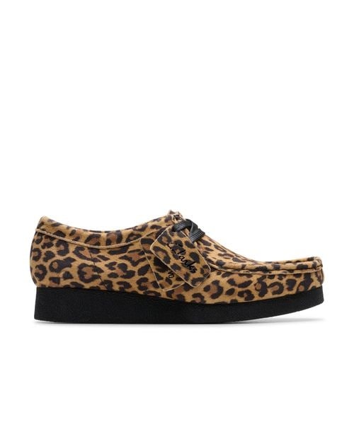 【NEW】クラークス（Clarks）/レディース WallabeeEVOSh Leopard Suede レディース WallabeeEVOSh Leopard Suede | クラークス(Clarks