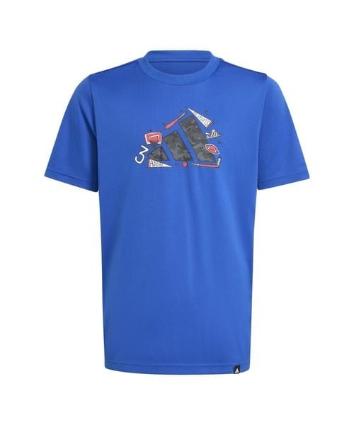 ミャクミャク EXPO2025 カラフルデニムプリントTシャツ 100 120 EXPO2025ミャクミャク カラフルデニムプリント Tシャツ | 2025大阪