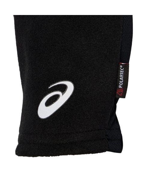 [}C]jOO[u RUNNING GLOVE/AVbNXiasicsj PERFORMANCE BLACK