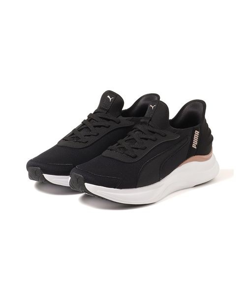 [}C]JWAEH[LO SOFTRIDE n[j[ [X EASE IN/v[}iPUMAj PUMA BLACK|ROSE GOLD