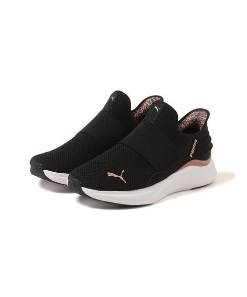 [}C]JWAEH[LO SOFTRIDE n[j[ I EASE IN/v[}iPUMAj PUMA BLACK|ROSE GOLD