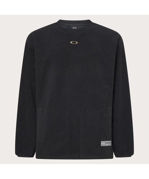 [}C]EH[AbvEFA STRIKING MICRO FLEECE CREW 8.0/I[N[iOakleyj BLACKOUT