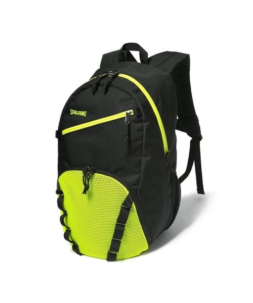 スポルディング SPALDING ハーフデイ ブリーズ ブラック×ライムグリーン バックパック バックパック ハーフデイ ブリーズ ブラック×ライムグリーン