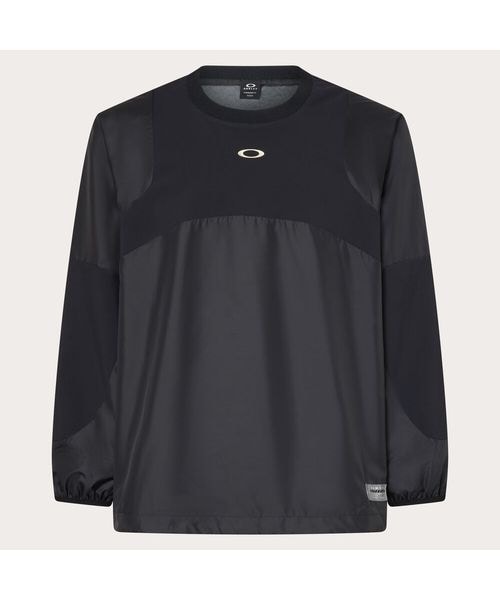 [}C]EChu[J[ STRIKING WIND MESH LS PULLOVER 8.0/I[N[iOakleyj BLACKOUT