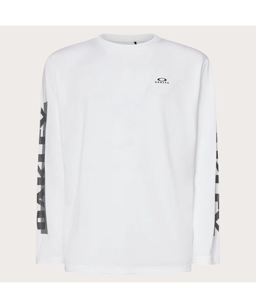 [}C]TVciTj ENHANCE QD LS TEE SLV EVO 4.7/I[N[iOakleyj WHITE