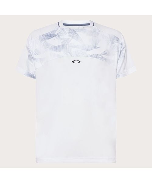 [}C]Vc SLANT BLOCK TEE 12.0/I[N[iOakleyj WHITE