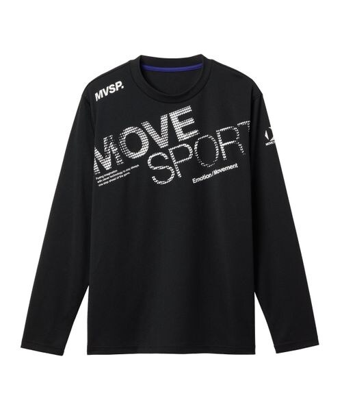 長袖Tシャツ（ロンT） ドライメッシュ ビックロゴ 長袖シャツ