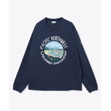 長袖Tシャツ（ロンT） レイクトゥアベニューグラフィックロングスリーブTシャツ