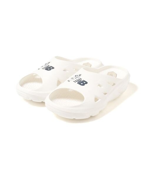 [}C]g[jOV[Y Fresh Foam RCVRY Slide v1/j[oXinew balancej WHITE