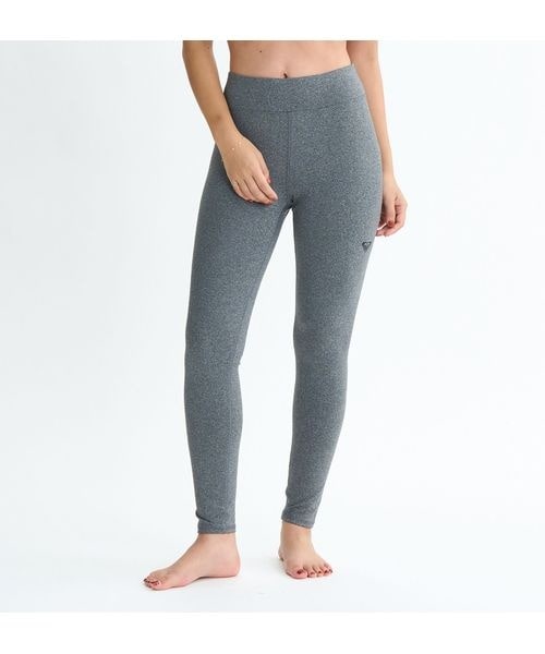 [}C]Opc MY 1ST ROXY LEGGINGS/LV[iROXYj GRY