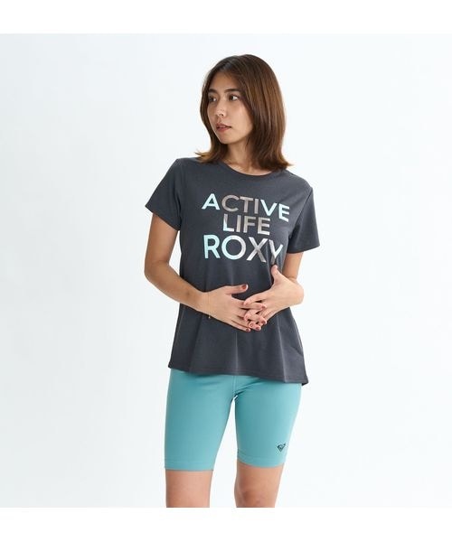 [}C]TVc ACTIVE LIFE TEE/LV[iROXYj GRY