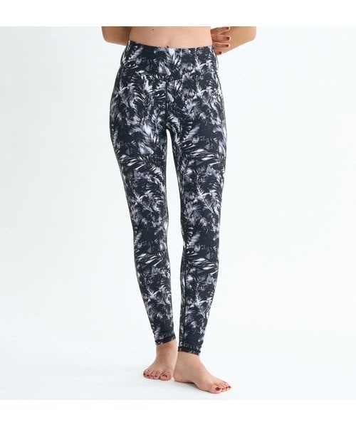 [}C]Opc HAVE A GREAT DAY LEGGINGS/LV[iROXYj BLK