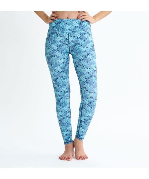 [}C]Opc HAVE A GREAT DAY LEGGINGS/LV[iROXYj BLU