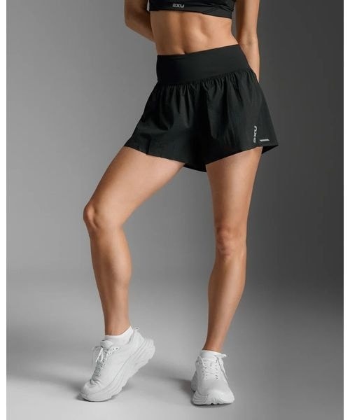 ショーツ・パンツ ウィメンズエアロ メッシュ2イン1 5インチショート