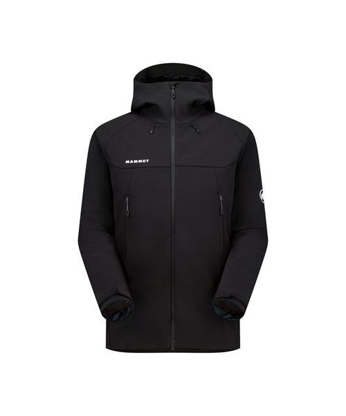 [}C]WPbg WINTERFIELD SO HOODED JACKET AF MEN/}[giMAMMUTj BLACK