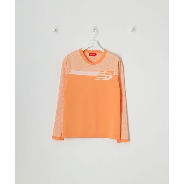[�}���C]�S���t CROSSOVER NECK KNIT PULLOVER/�j���[�o�����X �S���t�iNew Balance Golf�j SOLAR FLARE