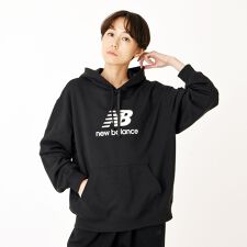 ﾚﾃﾞｨｰｽｱﾊﾟﾚﾙ Sport Essentials Stacked Logo スウェットフーディ