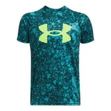 ジュニアアパレル UA TECH BIG LOGO PRINTED SHORT SLEEVE T