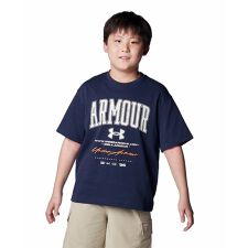 ｼﾞｭﾆｱｱﾊﾟﾚﾙ UA HEAVYWEIGHT COTTON GRAPHIC SHORT SLE