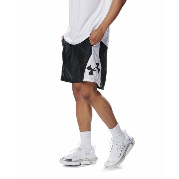 [�}���C]�o�X�P�b�g&�o���[&���̑����Z UA Baseline Money Shorts/�A���_�[�A�[�}�[�iUNDER ARMOUR �j Black / White / Blac