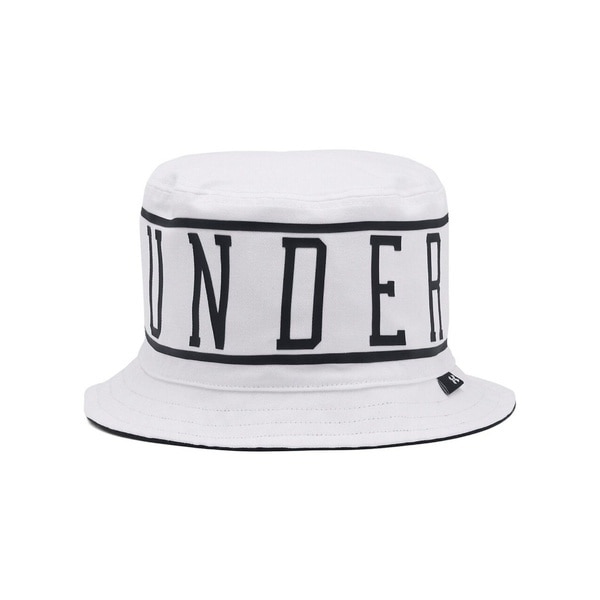 [�}���C]�X�|�[�c�A�N�Z�T���[ UA REVERSIBLE TREND BUCKET HAT/�A���_�[�A�[�}�[�iUNDER ARMOUR �j Black / White / Whit