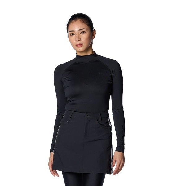 [�}���C]�S���t UA W HG Comp LS Mock/�A���_�[�A�[�}�[�iUNDER ARMOUR �j Black / / Mod Gray