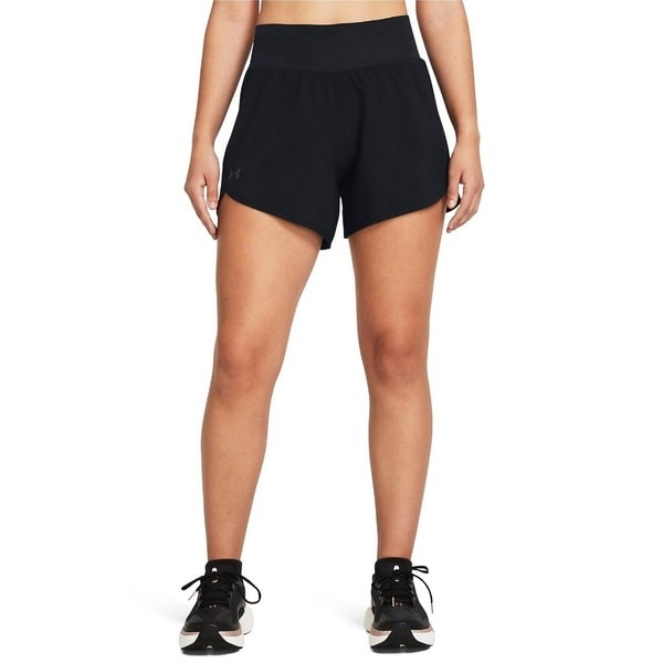 [�}���C]�����j���O UA Fly By Elite 5'' Short/�A���_�[�A�[�}�[�iUNDER ARMOUR �j Black / Black / Refl