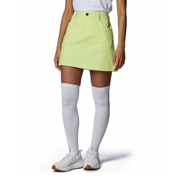 [�}���C]�S���t UA Iso-chill Grooves Skirt/�A���_�[�A�[�}�[�iUNDER ARMOUR �j Smash Yellow / White