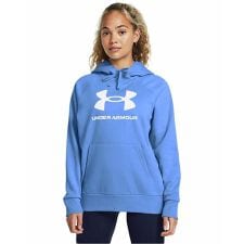 ﾚﾃﾞｨｰｽｱﾊﾟﾚﾙ F24 UA RIVAL FLEECE BIG LOGO HDY