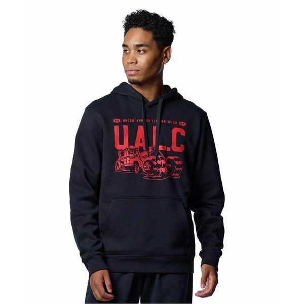 [�}���C]�����Y�A�p���� UA RIVAL FLEECE BL PRINTED/�A���_�[�A�[�}�[�iUNDER ARMOUR �j Black / /