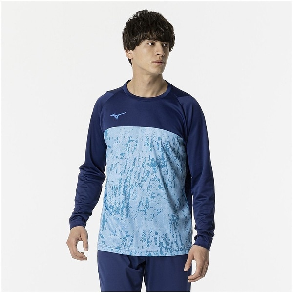 [�}���C]�T�b�J�[ PRO FIELD SHIRTS L/S/�~�Y�m�iMIZUNO�j �G�X�e�[�g�u���[
