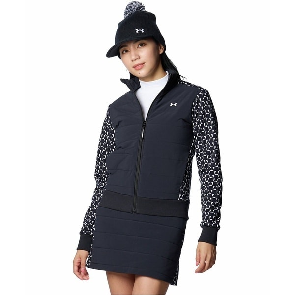 [�}���C]�S���t UA W Drive Pro Hyb Jacket/�A���_�[�A�[�}�[�iUNDER ARMOUR �j Black / / White