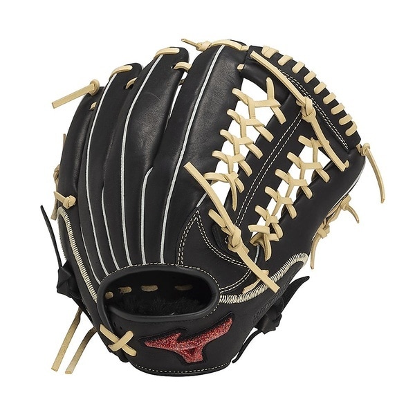 [�}���C]�x�[�X�{�[�� �W���j�A��pWILLDRIVE RED(�E�B���h���C�u ���b�h) U-Plus �I�[�����E���h�p:�T�C�YL/�~�Y�m�iMIZUNO�j �u���b�N×�u�����h