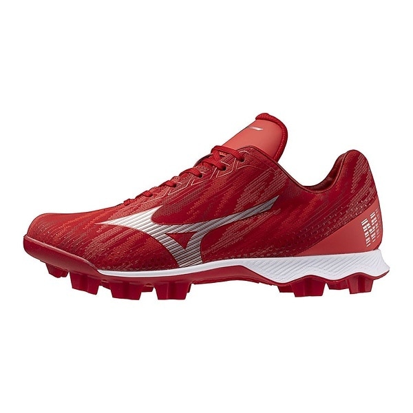 [�}���C]�x�[�X�{�[�� �E�G�[�u���C�g���{/�~�Y�m�iMIZUNO�j RED/SILVER