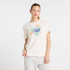 ﾚﾃﾞｨｰｽｱﾊﾟﾚﾙ フラワー グラフィックショートスリーブTシャツ