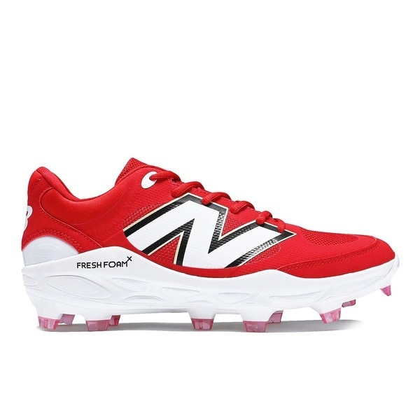 [�}���C]�x�[�X�{�[�� 3000v7 PU Molded/�j���[�o�����X�inew balance�j RED