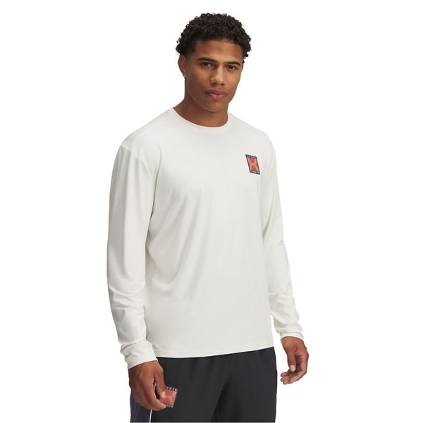 [�}���C]�����Y�A�p���� UA RUN 96 LONGSLEEVE/�A���_�[�A�[�}�[�iUNDER ARMOUR �j White Quartz / / Wh