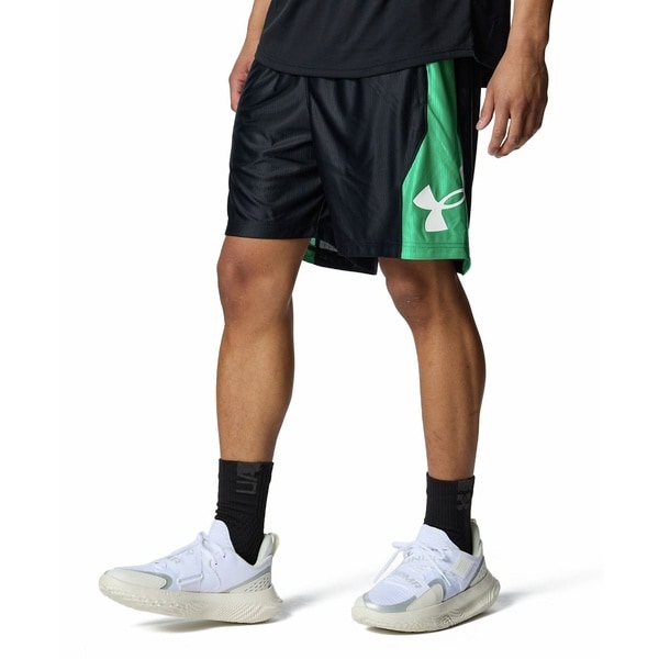 [�}���C]�o�X�P�b�g&�o���[&���̑����Z UA Baseline Money Shorts/�A���_�[�A�[�}�[�iUNDER ARMOUR �j Black / Tidal Green